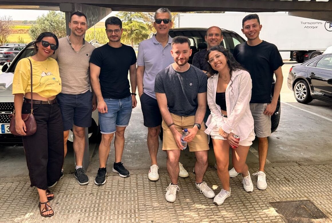IFFLab and TunonLab on the road trip to Salamanca